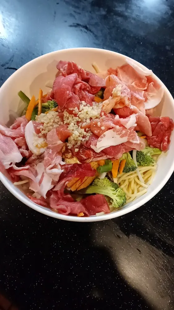 Beef Noodles Vegetables